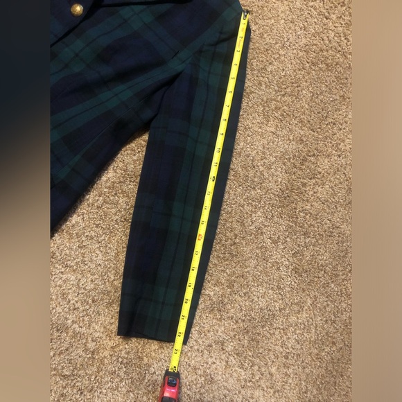 Ralph Lauren Classic Black Watch Tartan Plaid Blazer - Picture 9 of 16